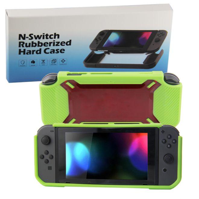 Nintendo Switch Rubberized Hard Case (Green & Red) - GameStore.mt | Powered by Flutisat Nintendo Switch Rubberized Hard Case (Green & Red) - GameStore.mt | Powered by Flutisat
